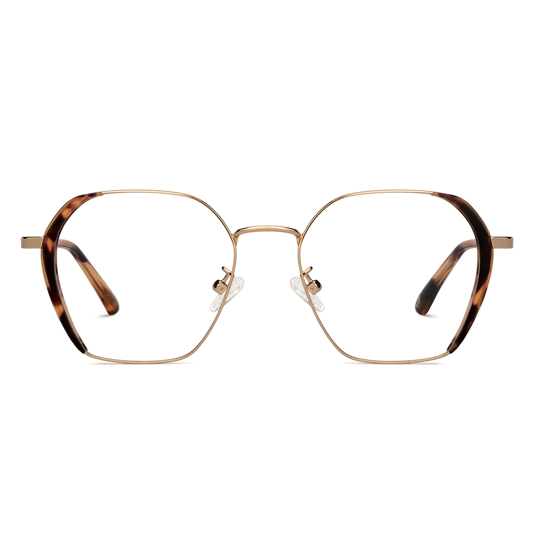 John Jacobs Online Gold Full Rim Round right side