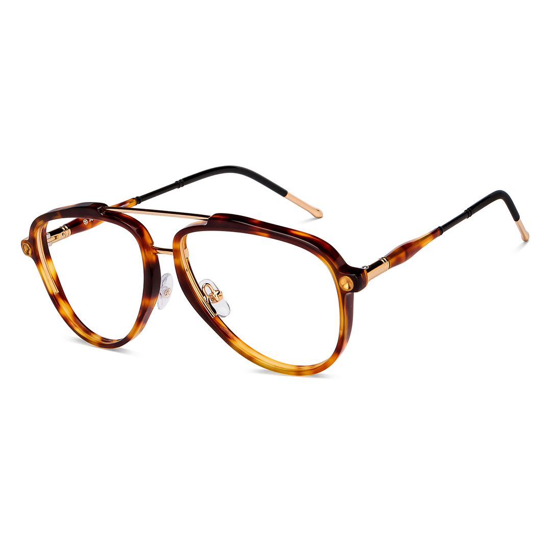 John Jacobs Online Gold Full Rim Aviator right side