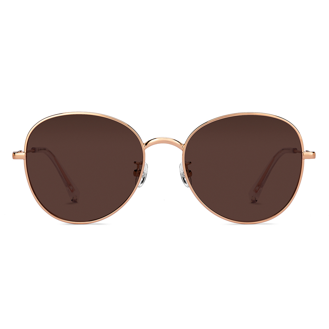 John Jacobs Gold Full Rim Cat Eye right side