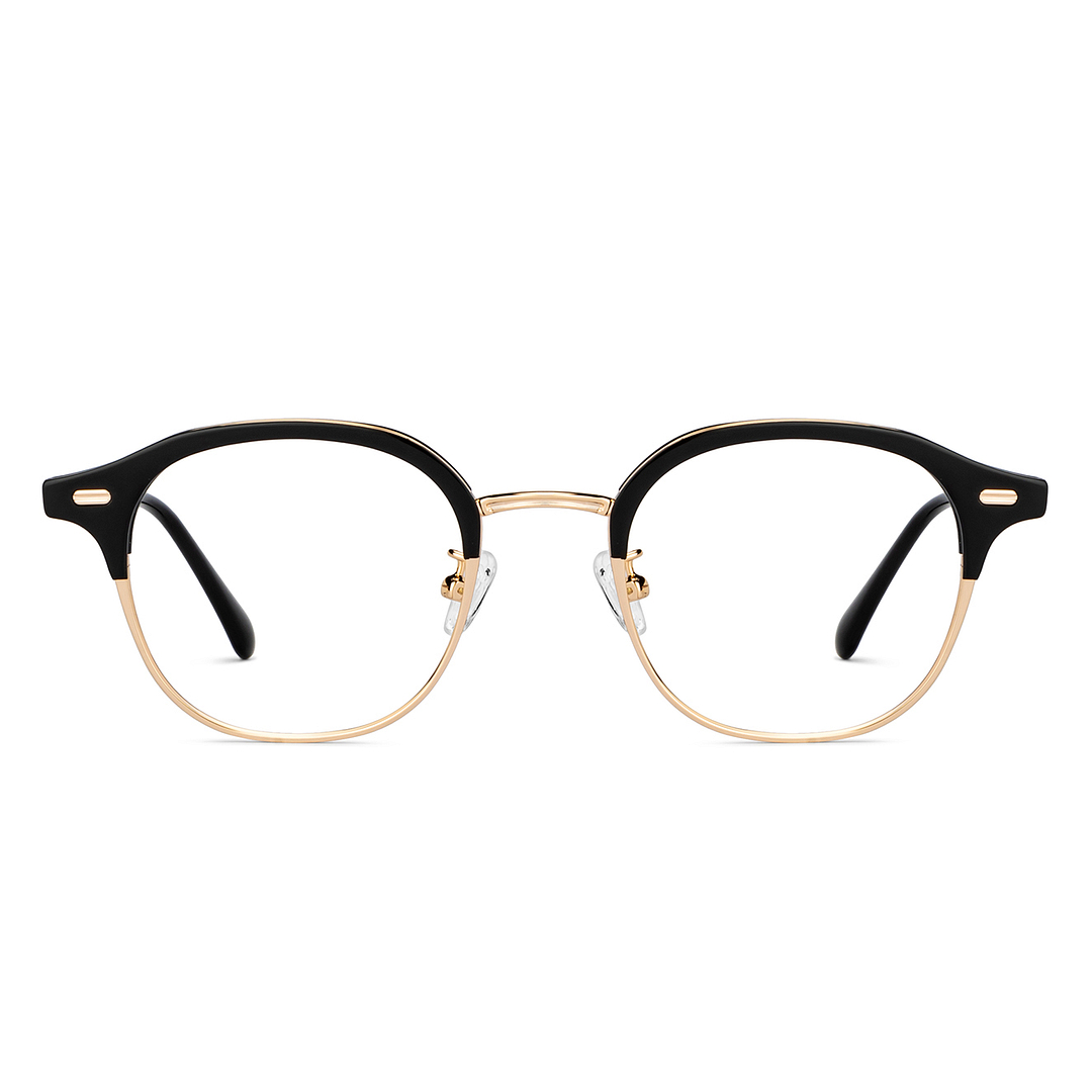 John Jacobs Online Black Full Rim Round left side