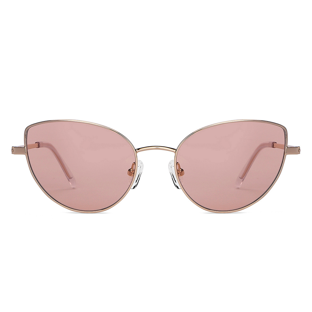 John Jacobs Online Gold Full Rim Cat Eye left side