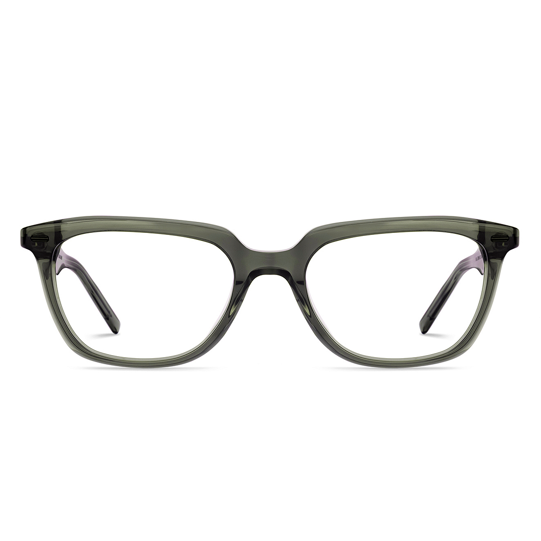 Green Full Rim Rectangle John Jacobs JJ RICH ACETATE JJ E70189