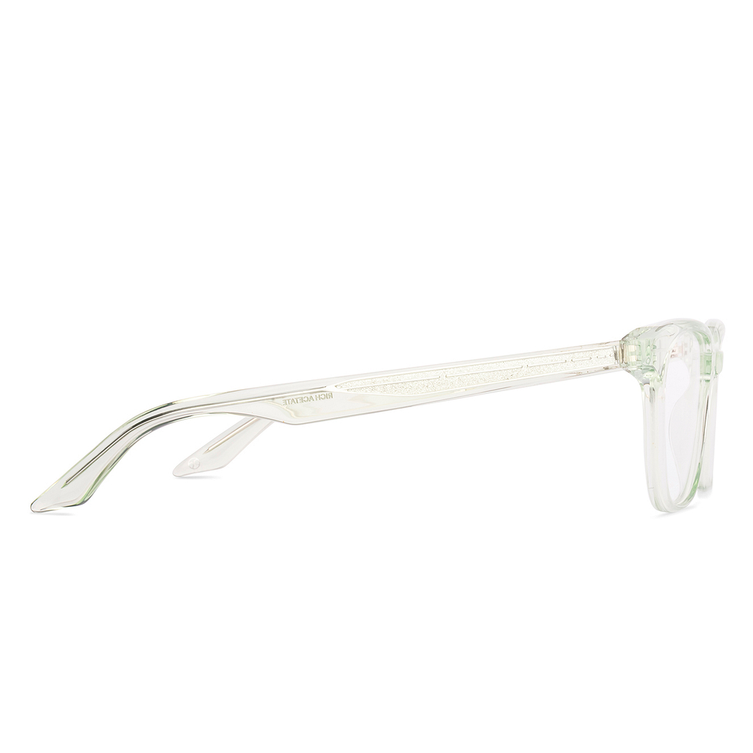 Green Full Rim Square John Jacobs JJ RICH ACETATE JJ E70192 Eyeglasses