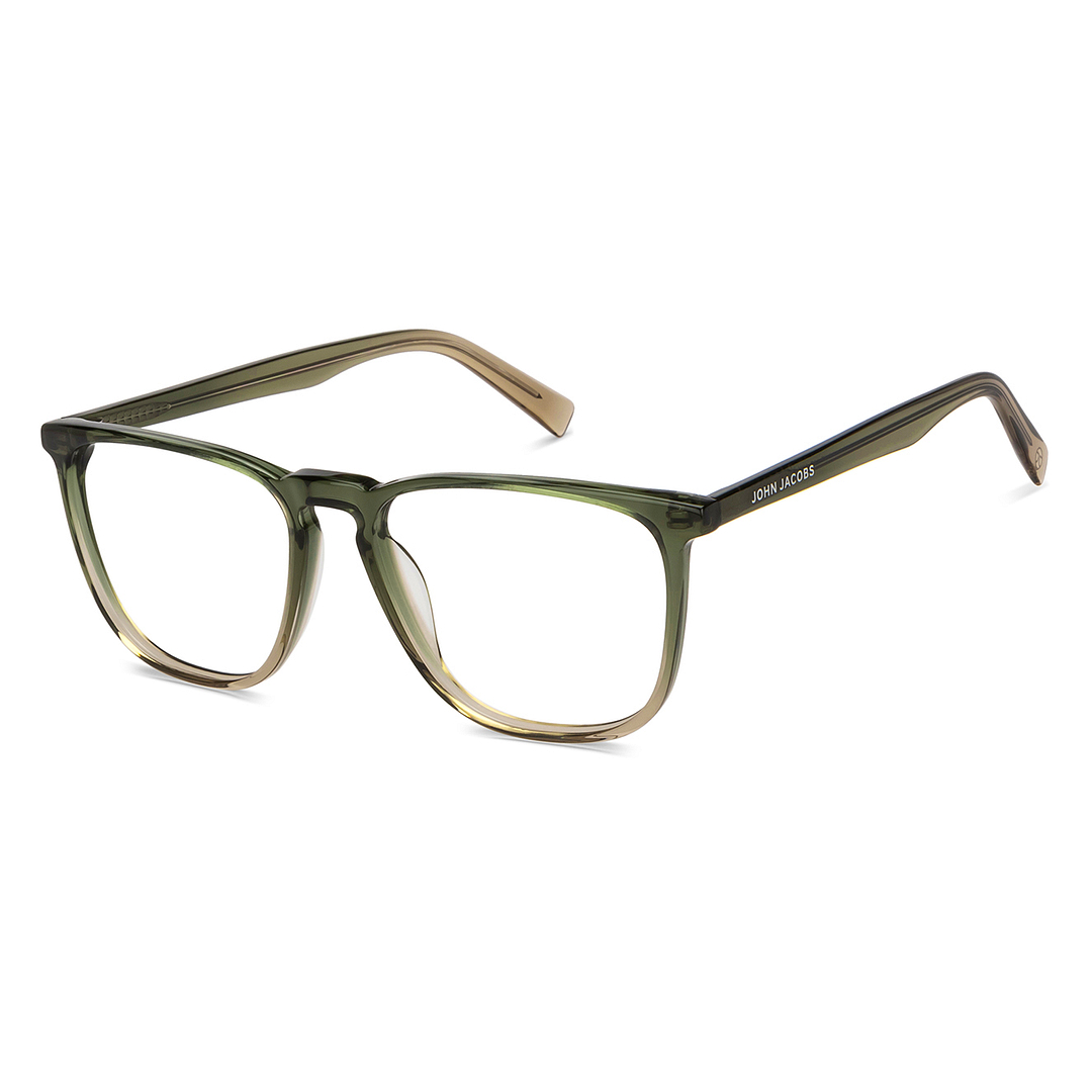 Buy Green Full Rim Square John Jacobs Rich Acetate JJ E11727XL-C5