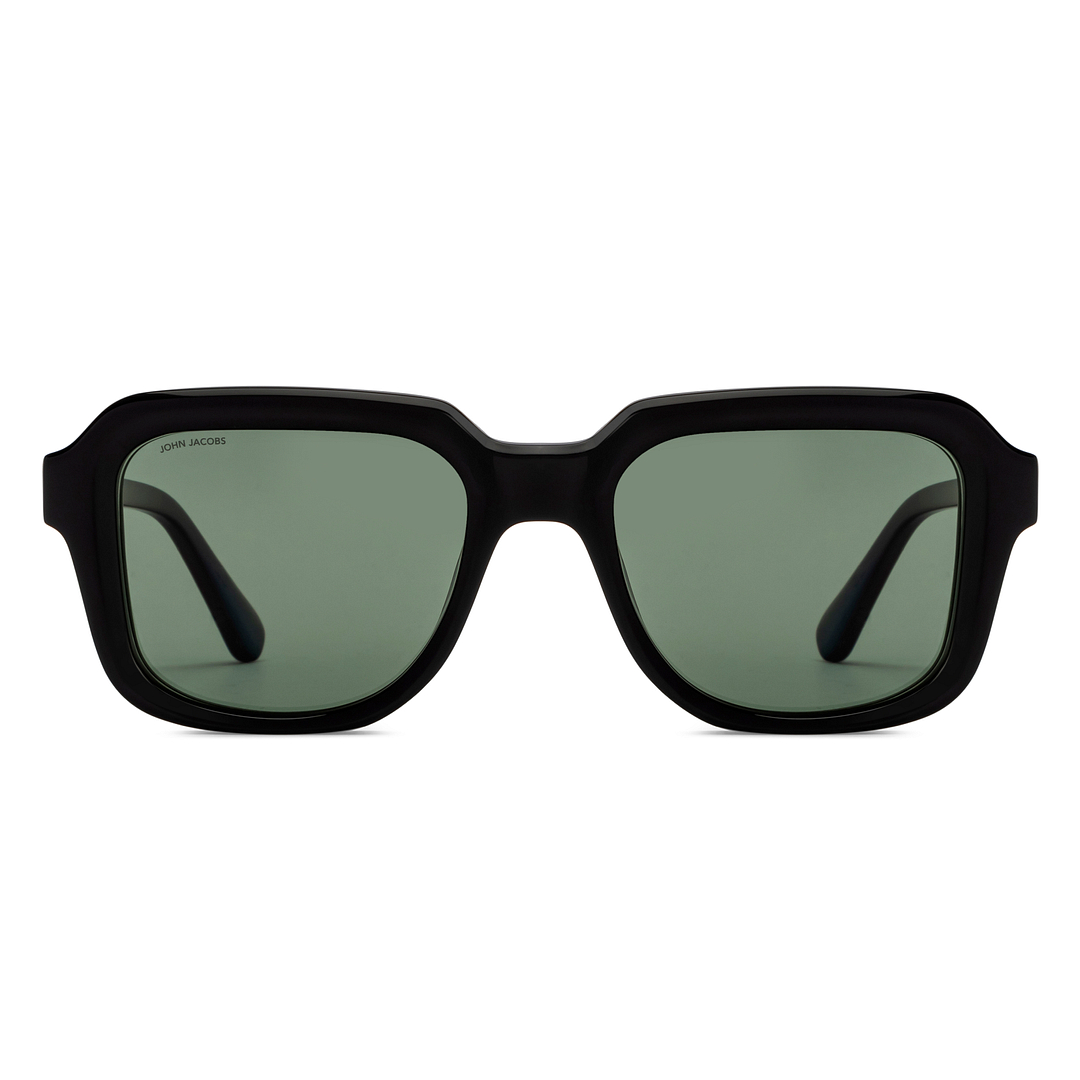 Green Black Full Rim Square John Jacobs JJ Tints JJ S15905 C1