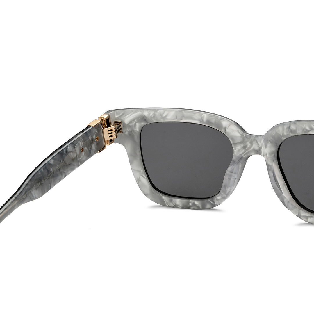 John Jacobs Online Black Full Rim Square right side