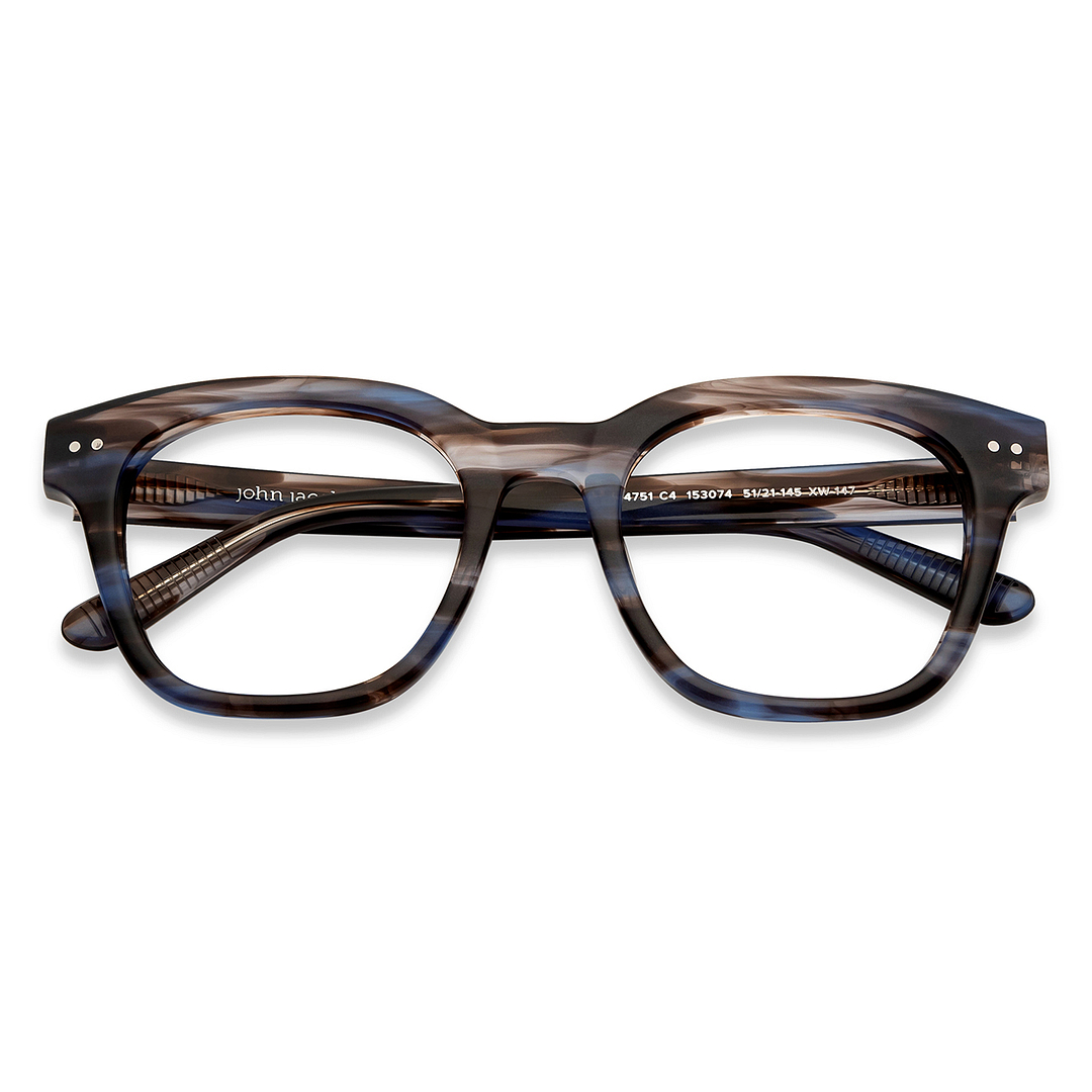 John Jacobs Online Light Brown Full Rim Square left side