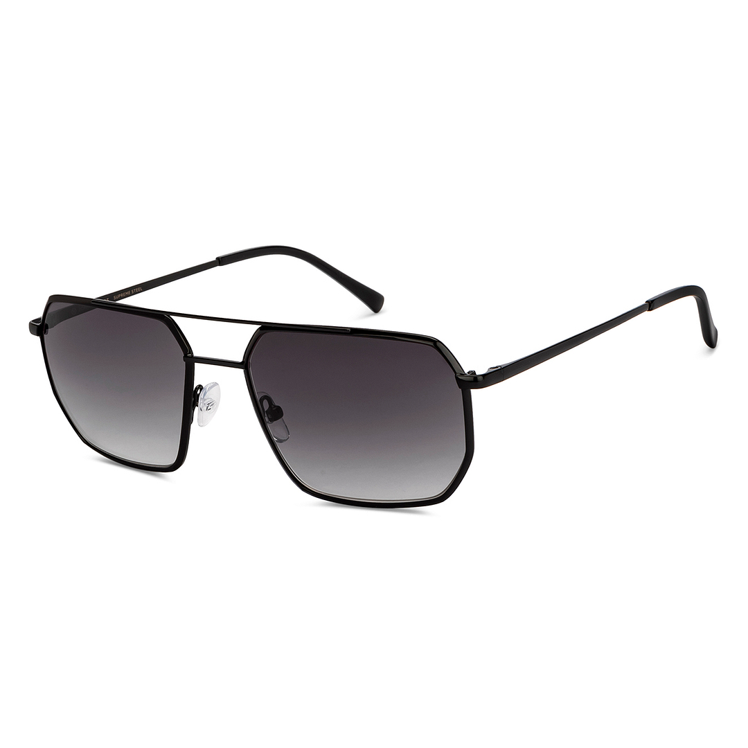 Grey Gradient Black Full Rim Square John Jacobs JJ Tints JJ S16633