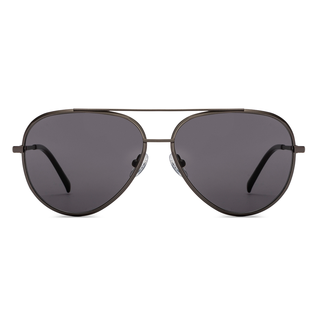 Grey Gunmetal Full Rim Aviator John Jacobs JJ Tints JJ S16634-C1