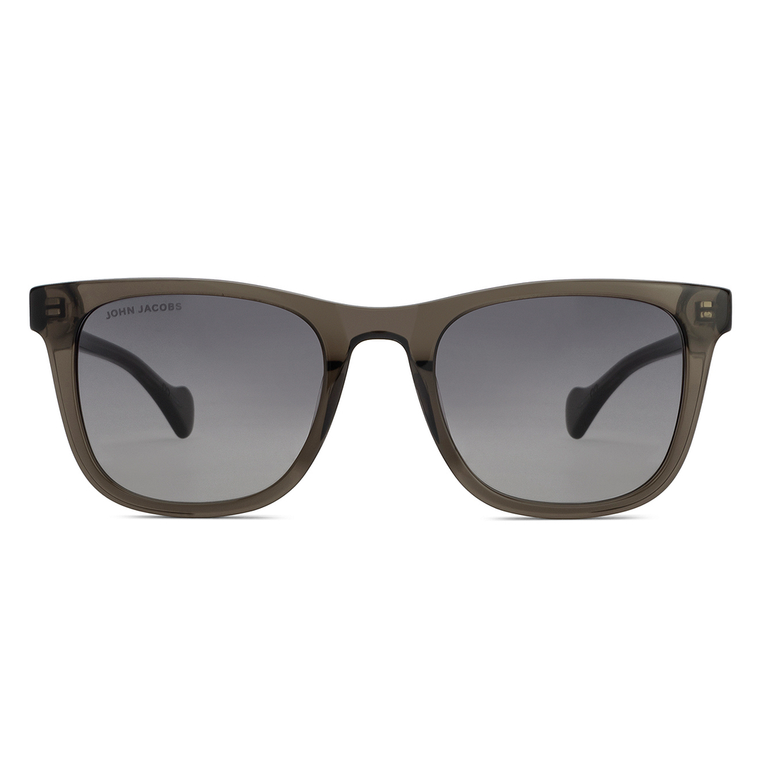John Jacobs Grey Full Rim Square right side