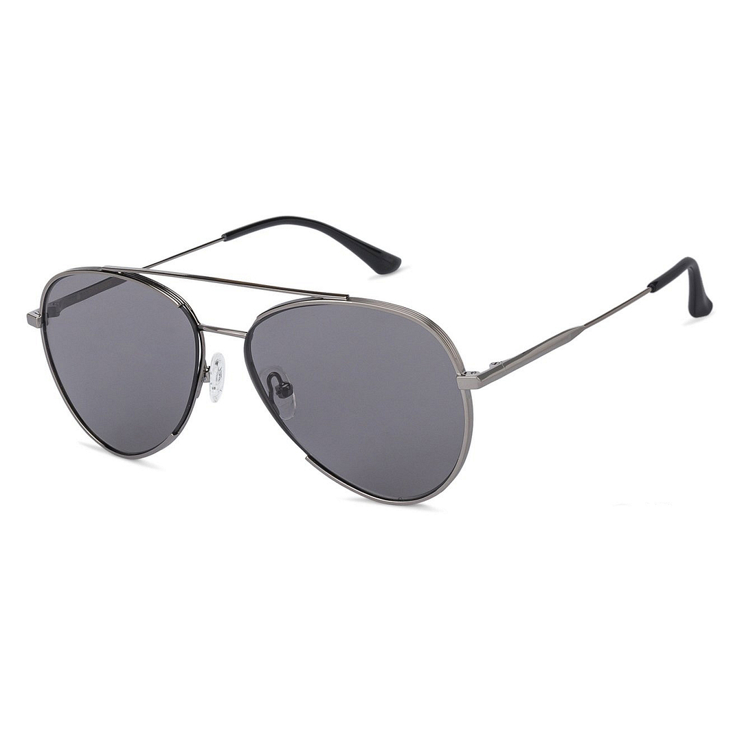 John Jacobs Grey Full Rim Aviator right side