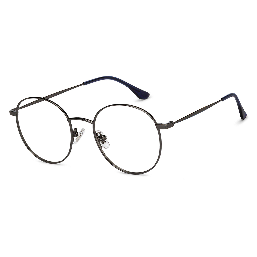John Jacobs Gray Full Rim Round right side