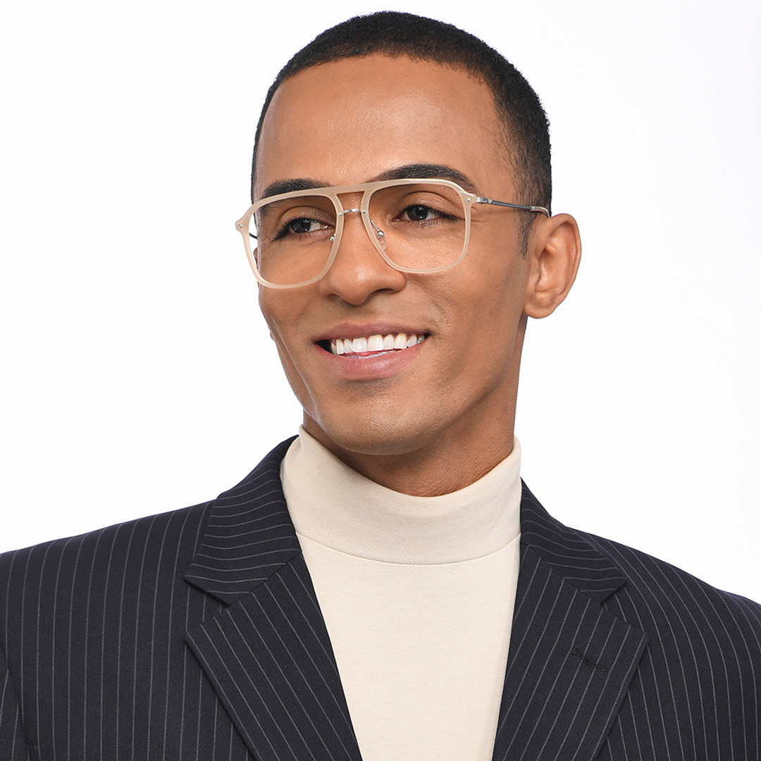 John Jacobs Online Dark Brown Full Rim Square left side