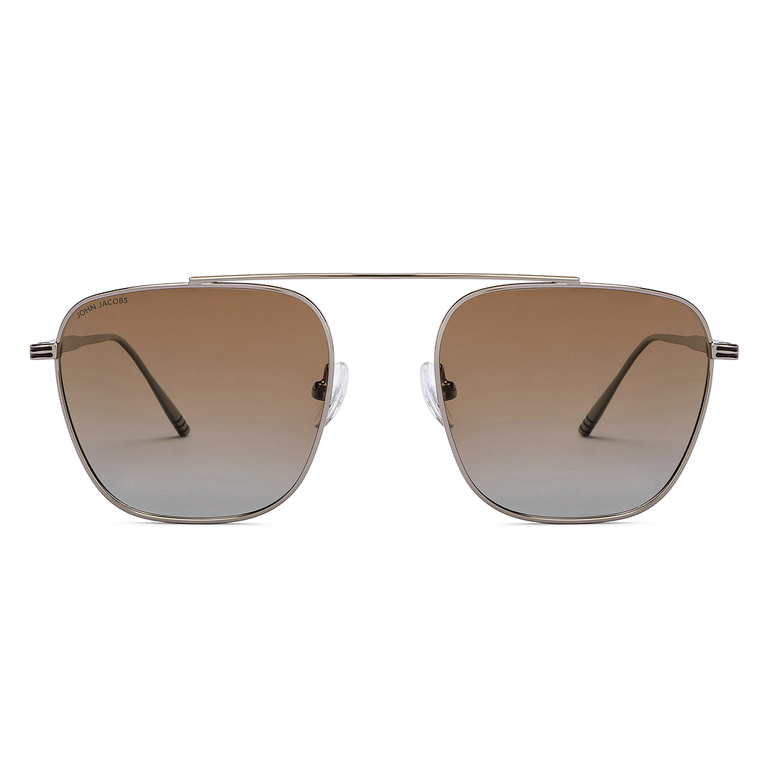 John Jacobs Online Grey Full Rim Square right side