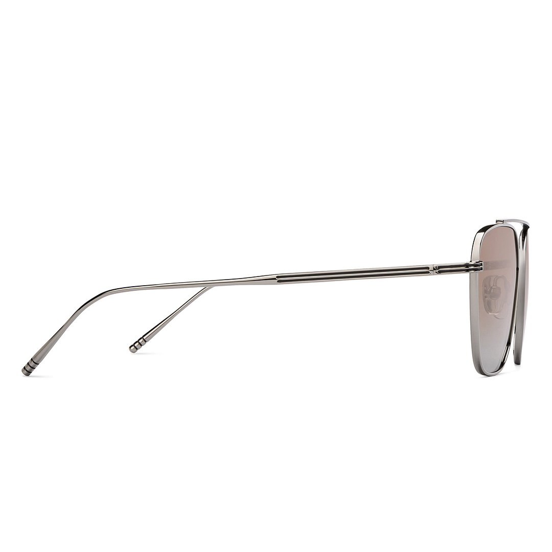 John Jacobs Online Grey Full Rim Square right side