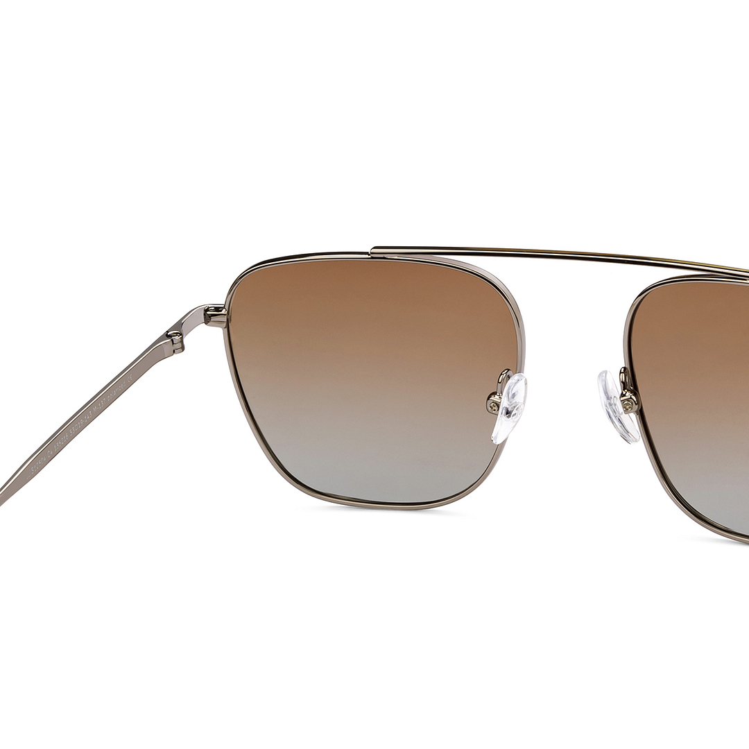 John Jacobs Online Grey Full Rim Square right side