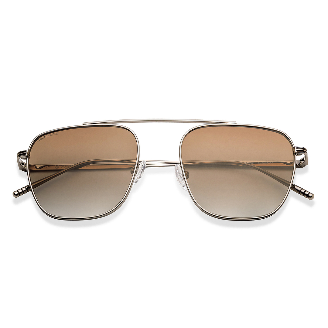 John Jacobs Online Grey Full Rim Square right side