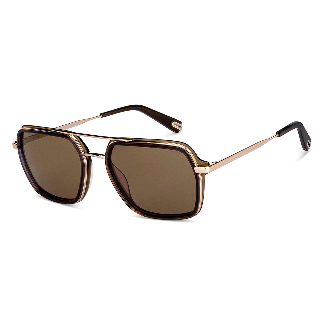 John Jacobs Gunmetal Full Rim Aviator right side