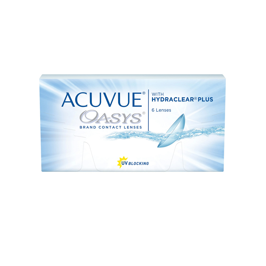 Acuvue Acuvue Oasys with Hydraclear BC 8 4 Bi-weekly left side