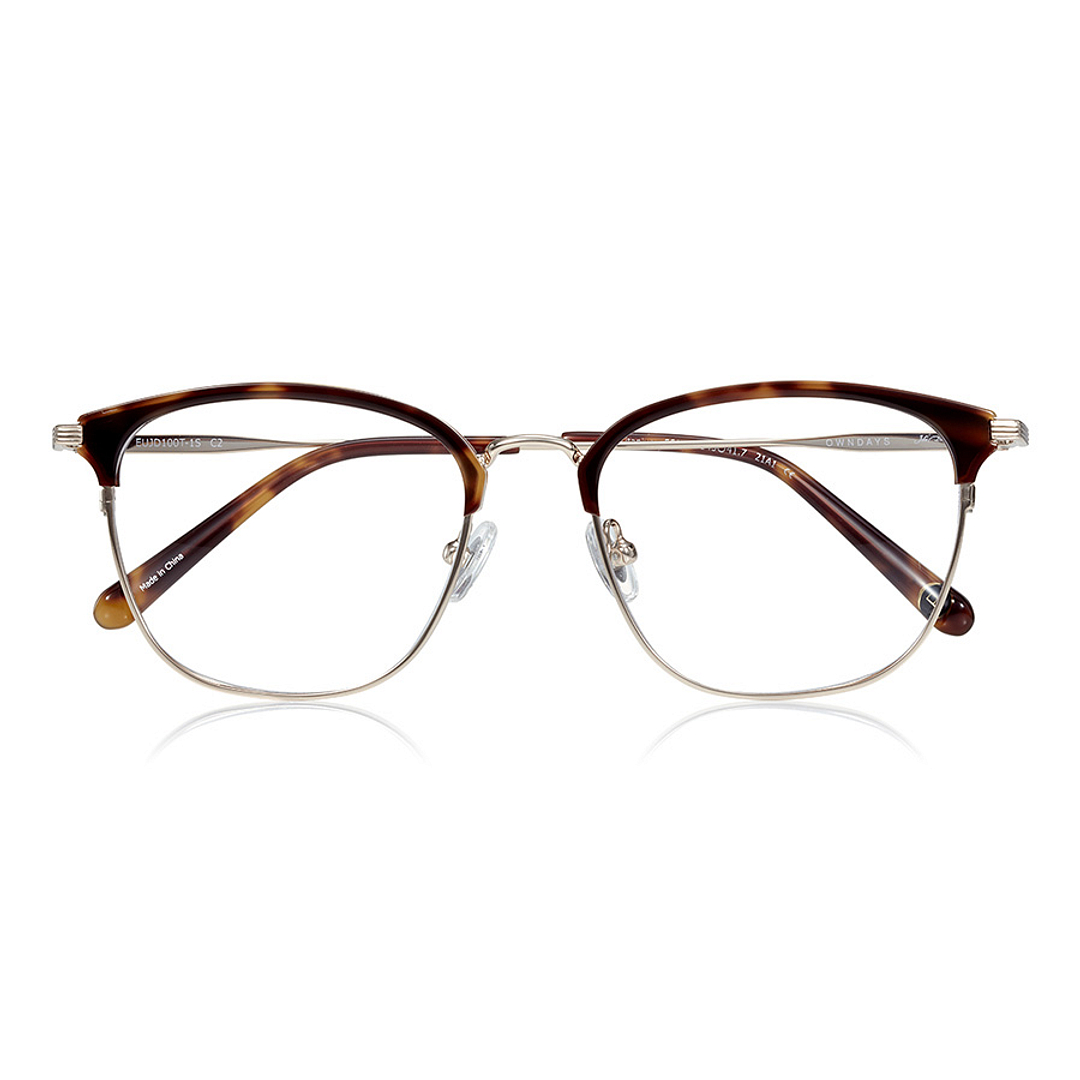 John Dillinger Light Brown Half Rim Wellington right side