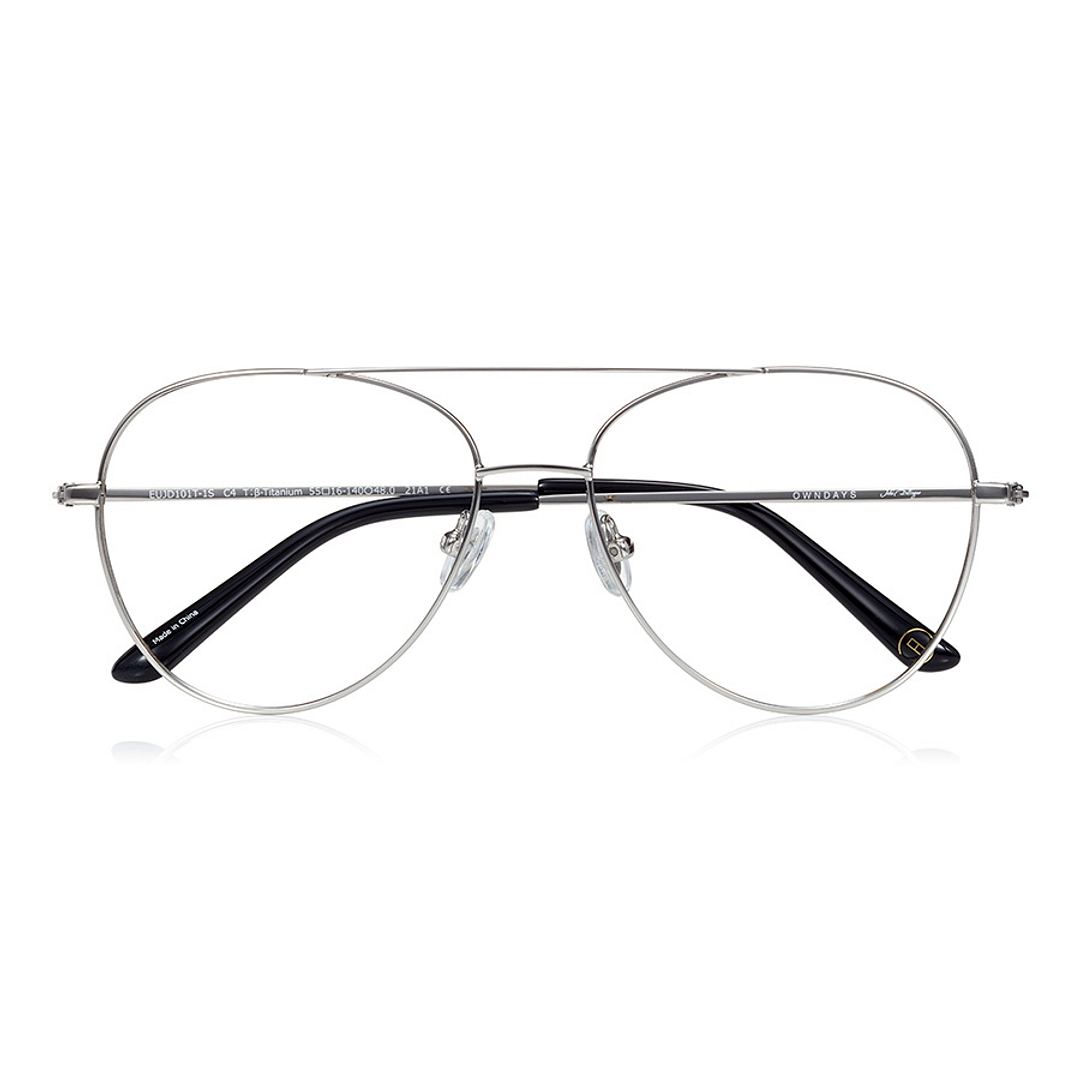 John Dillinger Silver Full Rim Teardrop left side