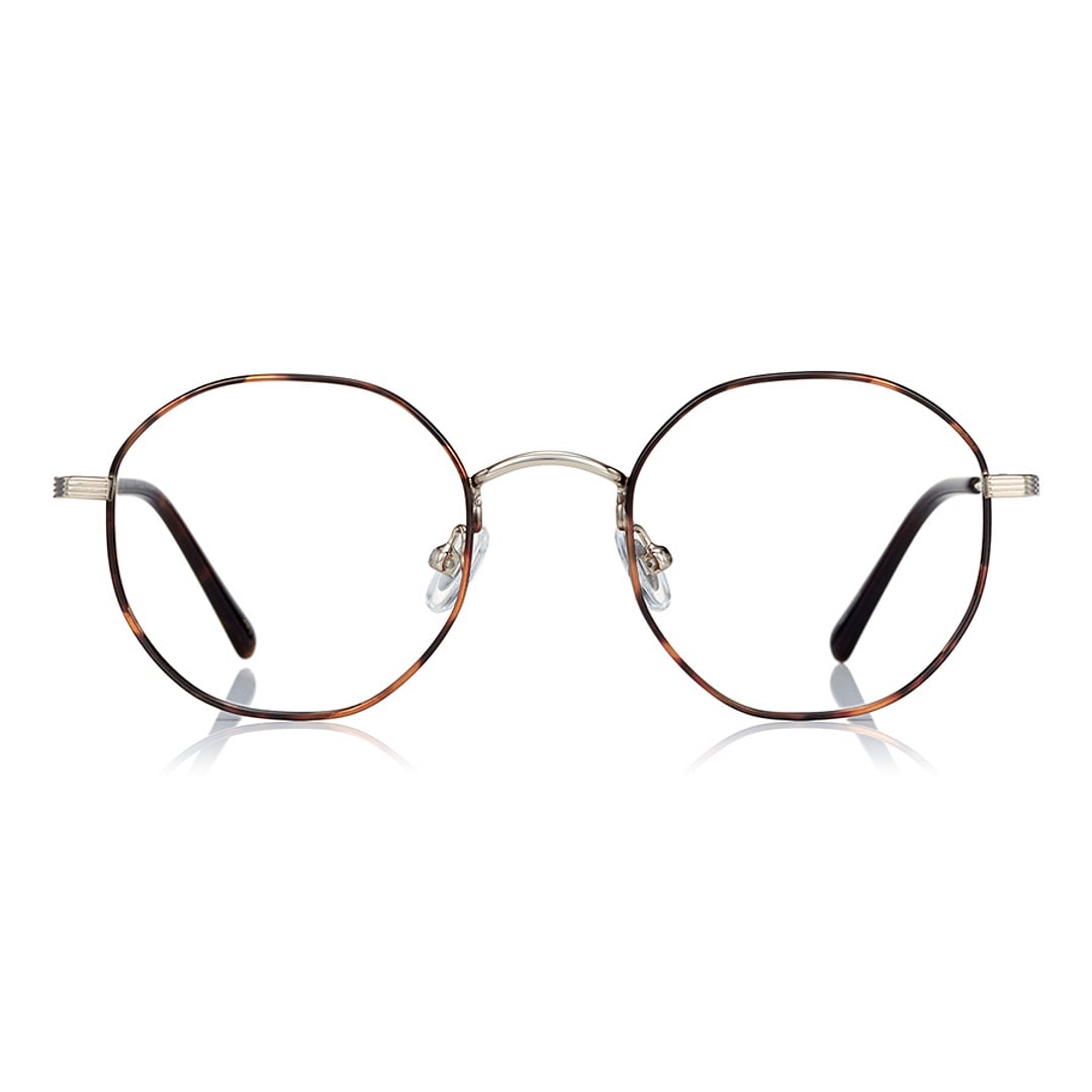 John Dillinger Light Brown Full Rim Round right side
