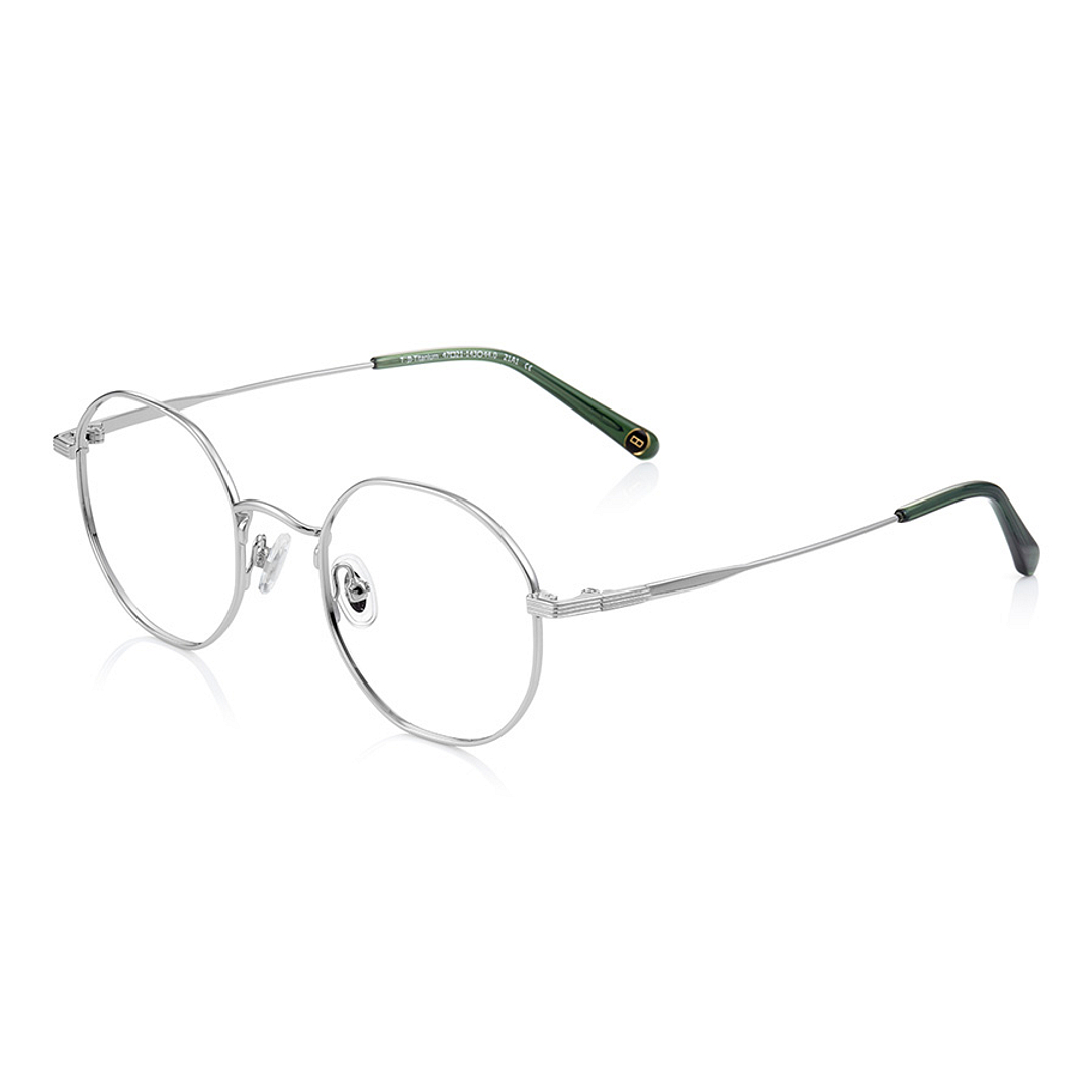 John Dillinger Silver Full Rim Round left side