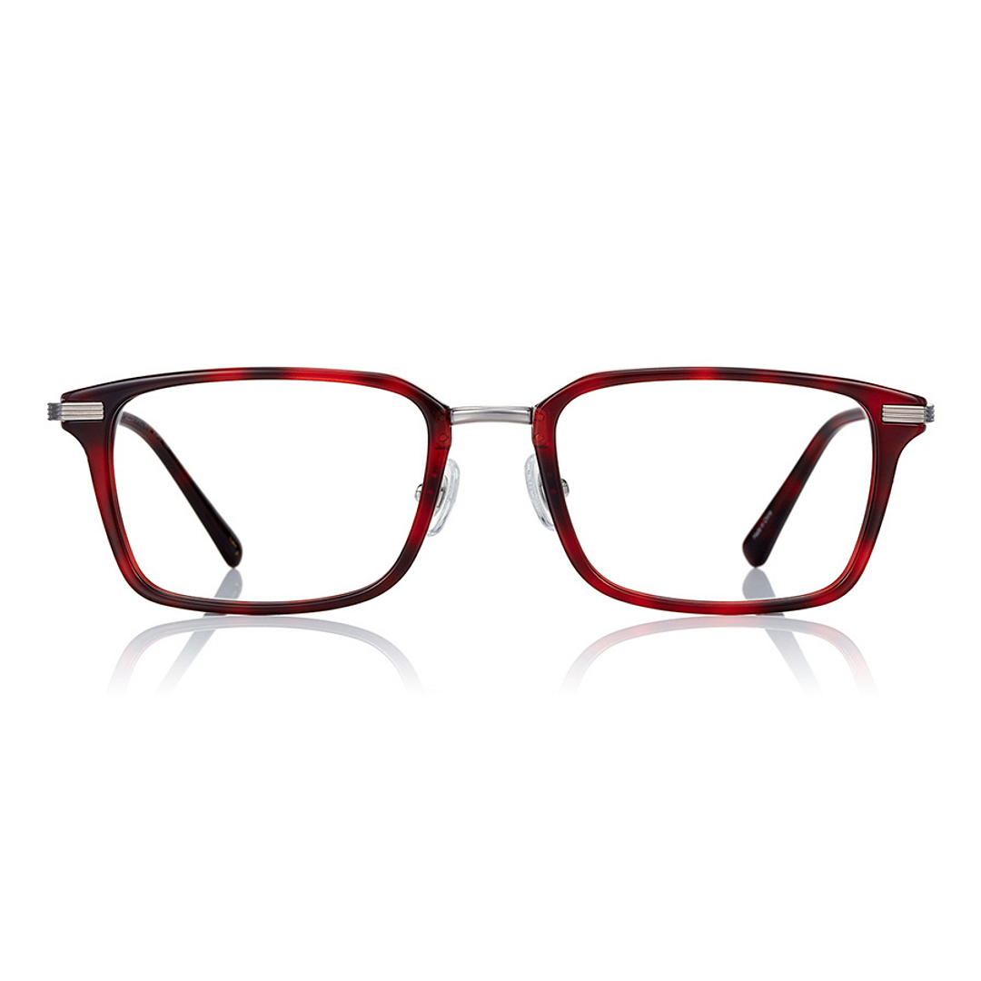 John Dillinger Red Full Rim Rectangle right side