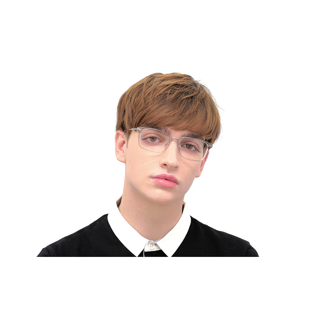 John Dillinger Red Full Rim Rectangle left side