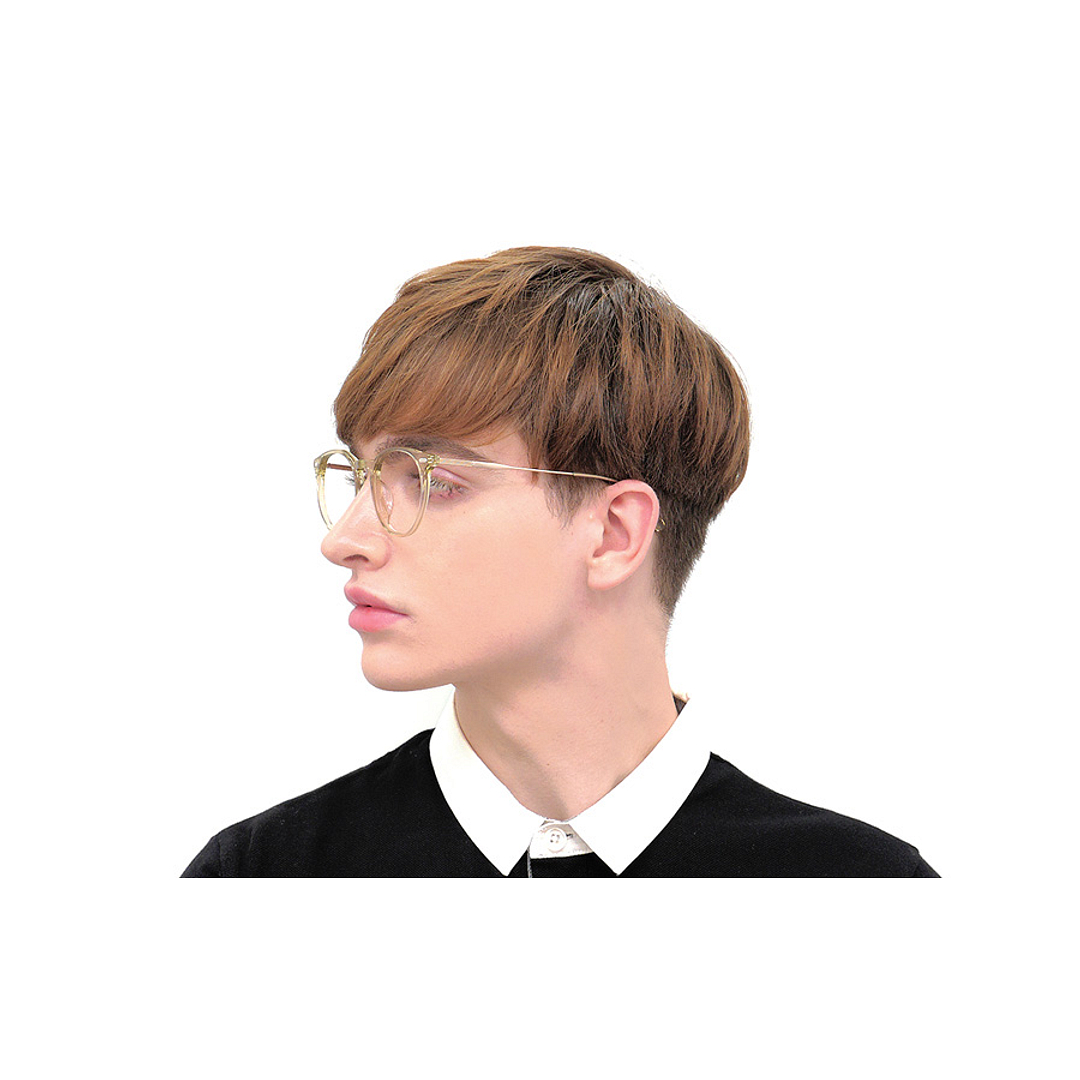 John Dillinger Clear Green Full Rim Boston right side