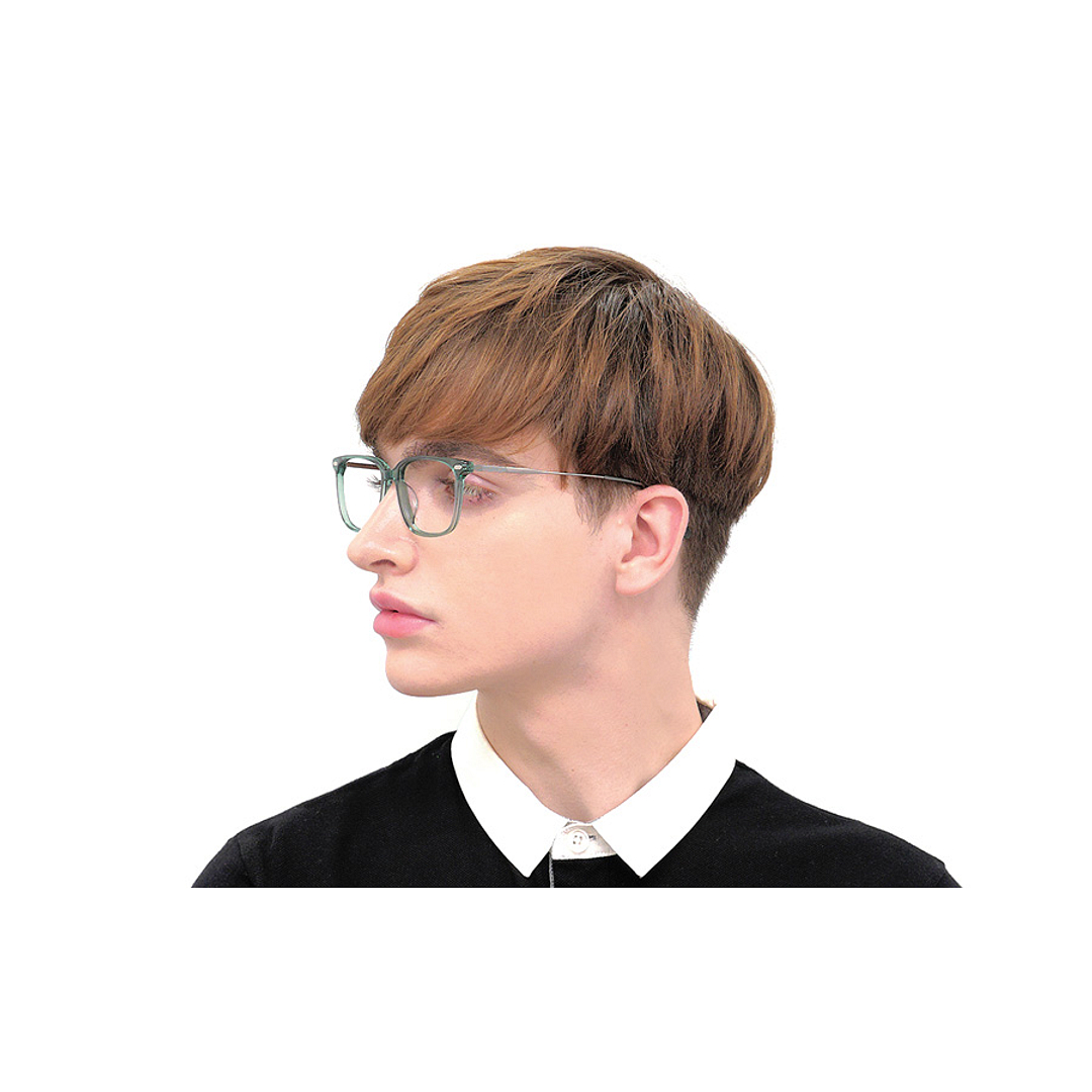 John Dillinger Brown Demi Full Rim Square right side