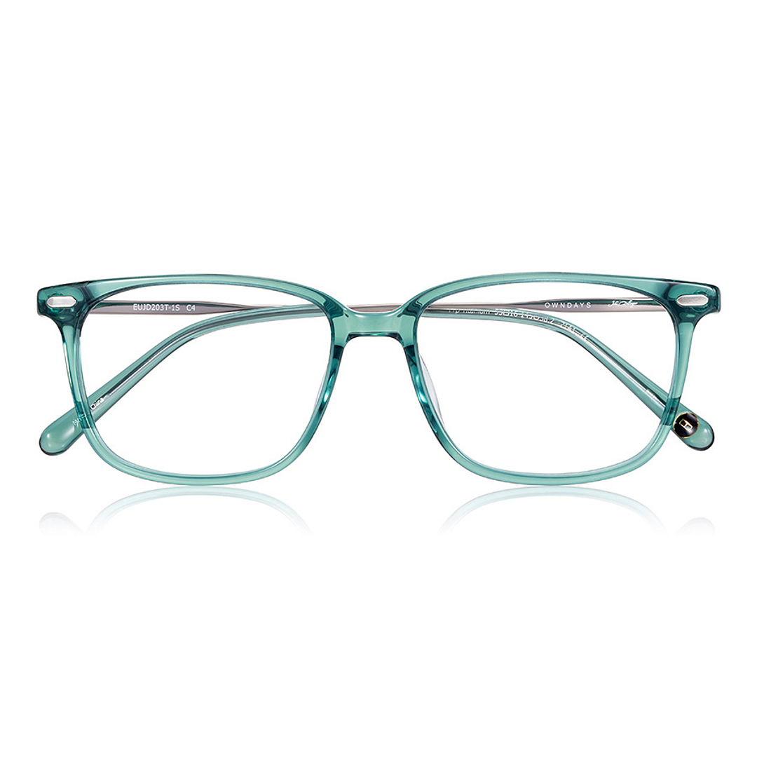 John Dillinger Green Full Rim Square right side