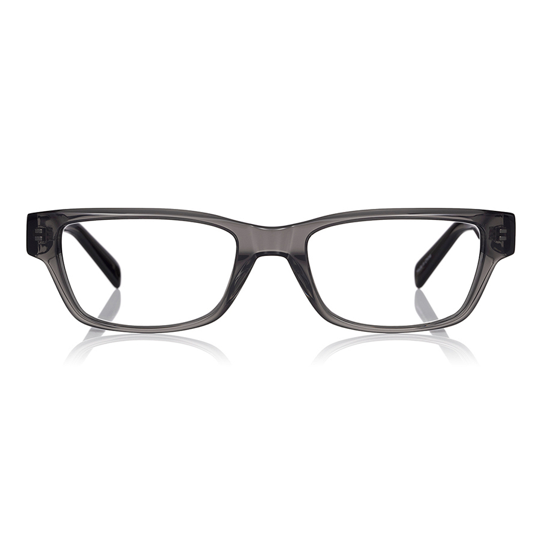 John Dillinger Light Gray Full Rim Rectangle right side