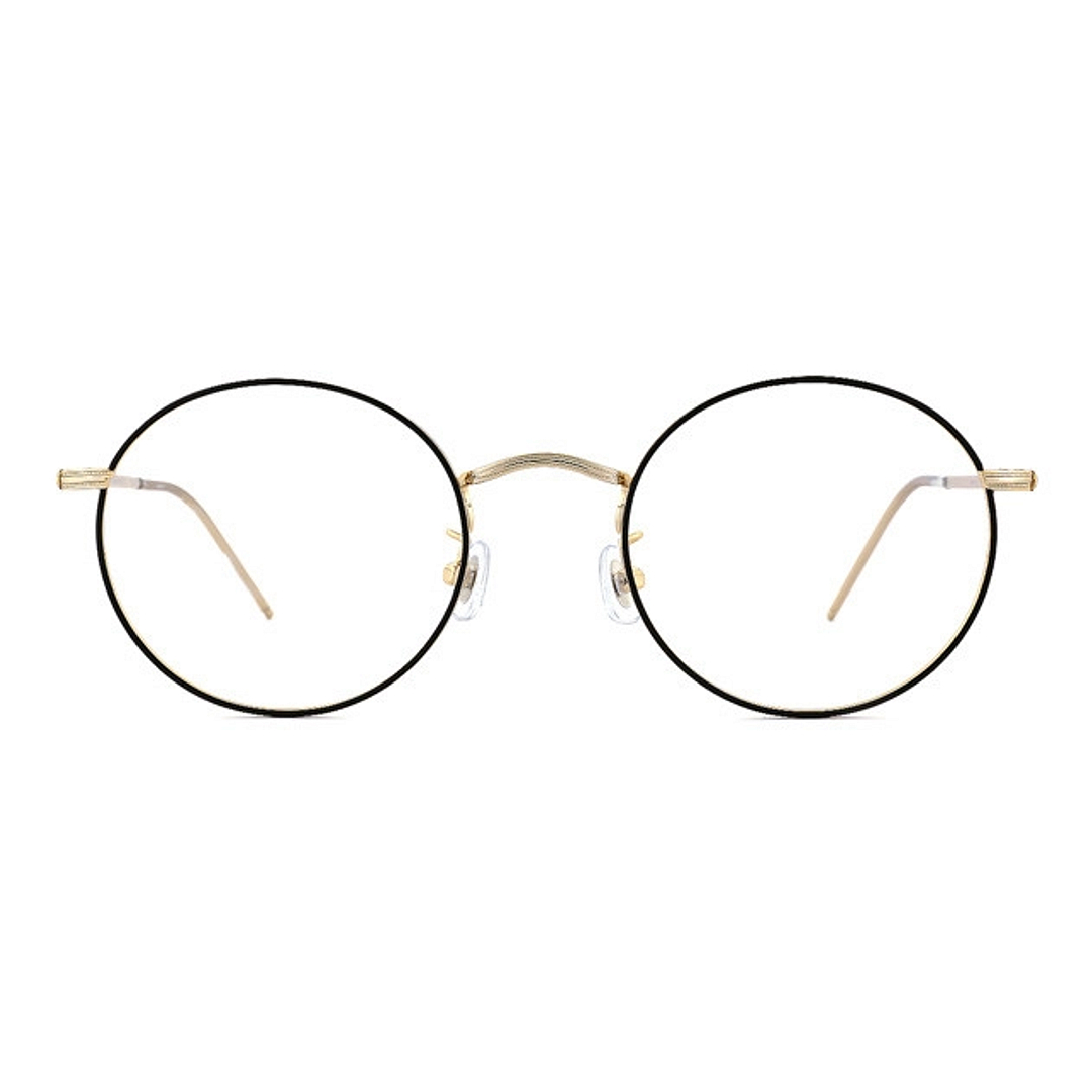 John Dillinger Black Full Rim Round right side