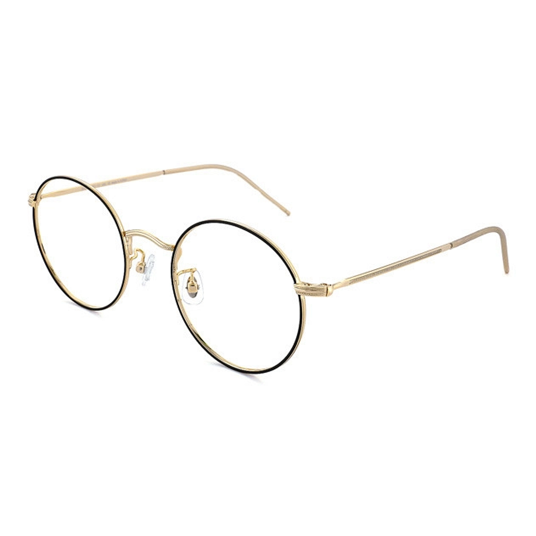 John Dillinger Black Full Rim Round left side