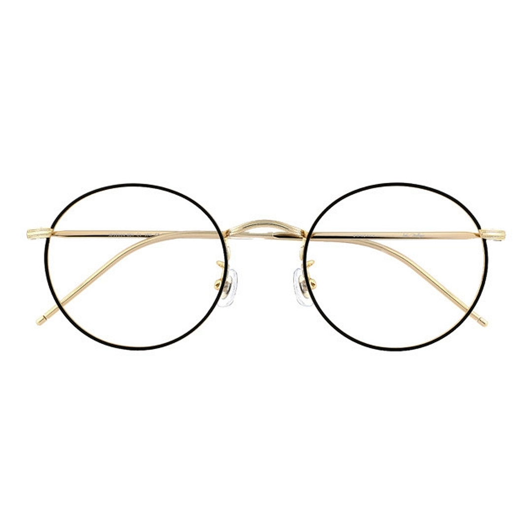 John Dillinger Black Full Rim Round right side