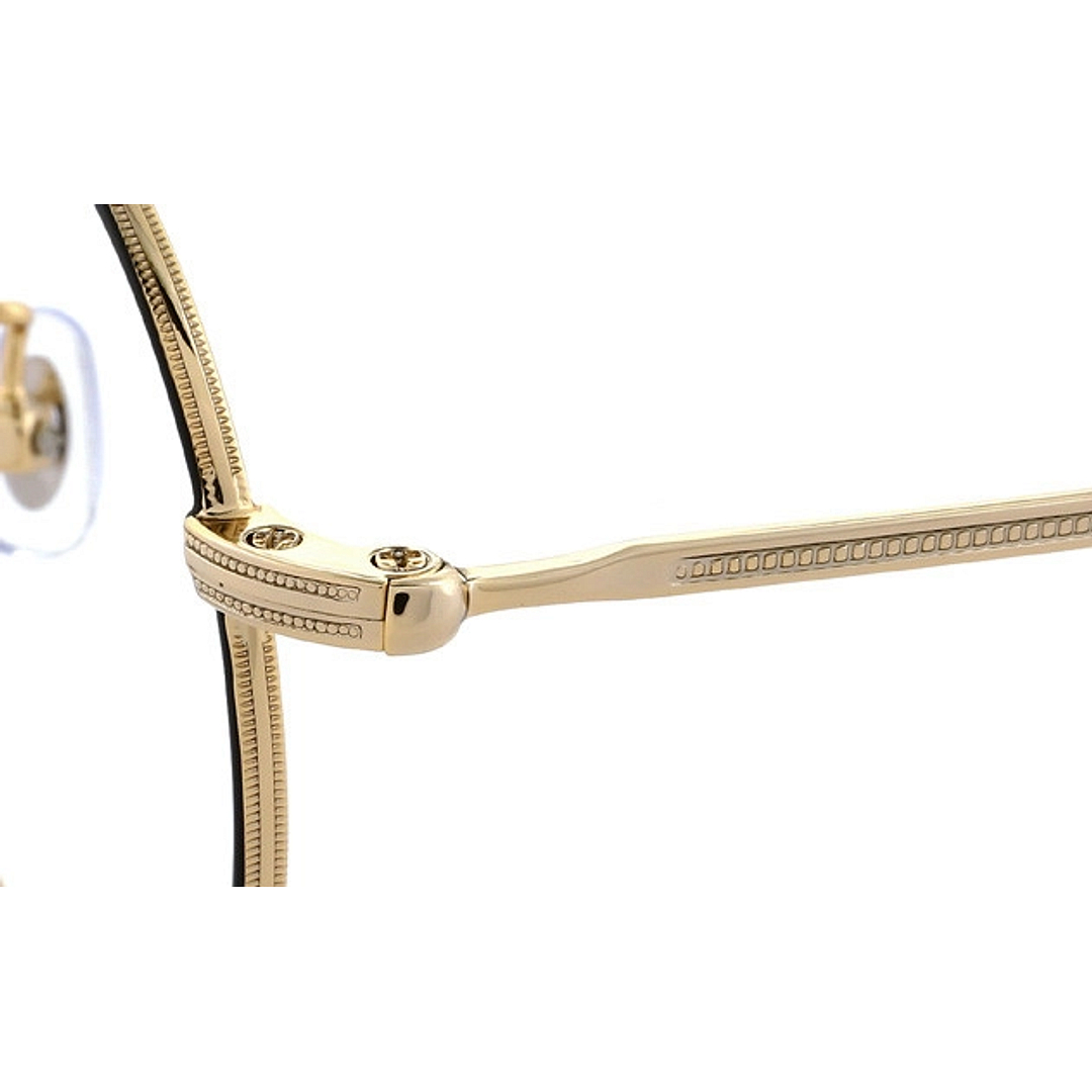 John Dillinger Black Full Rim Round left side