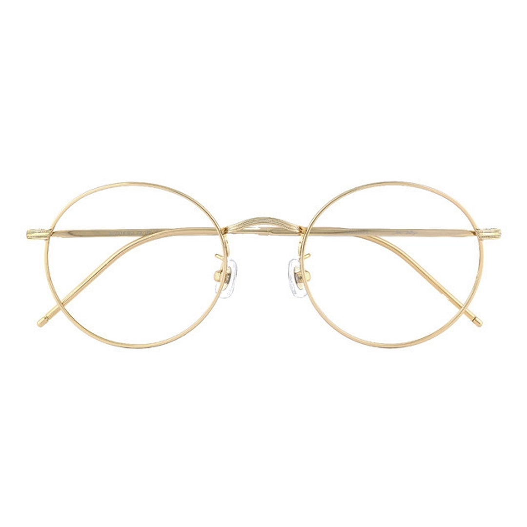 John Dillinger Gold Full Rim Round right side