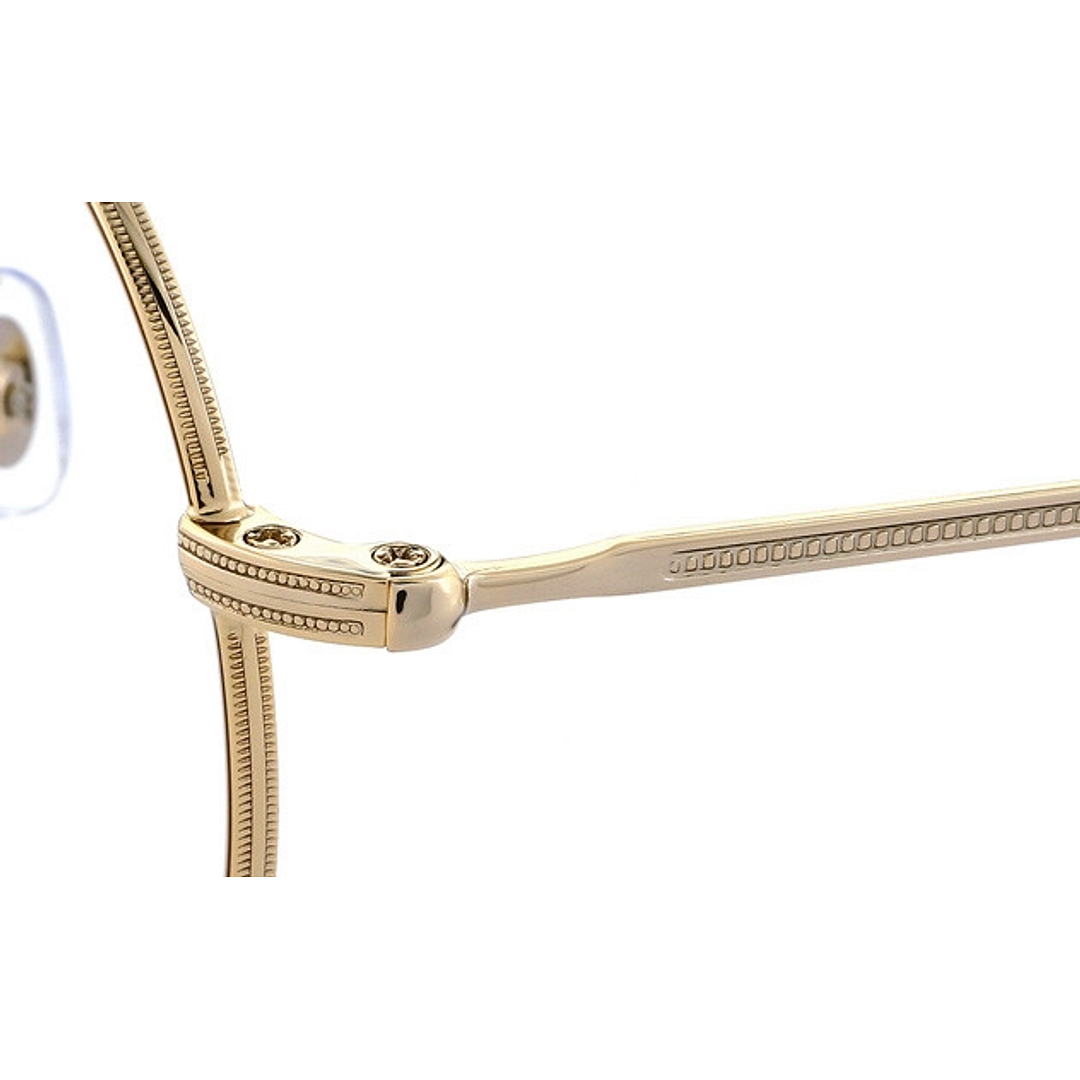 John Dillinger Gold Full Rim Round left side