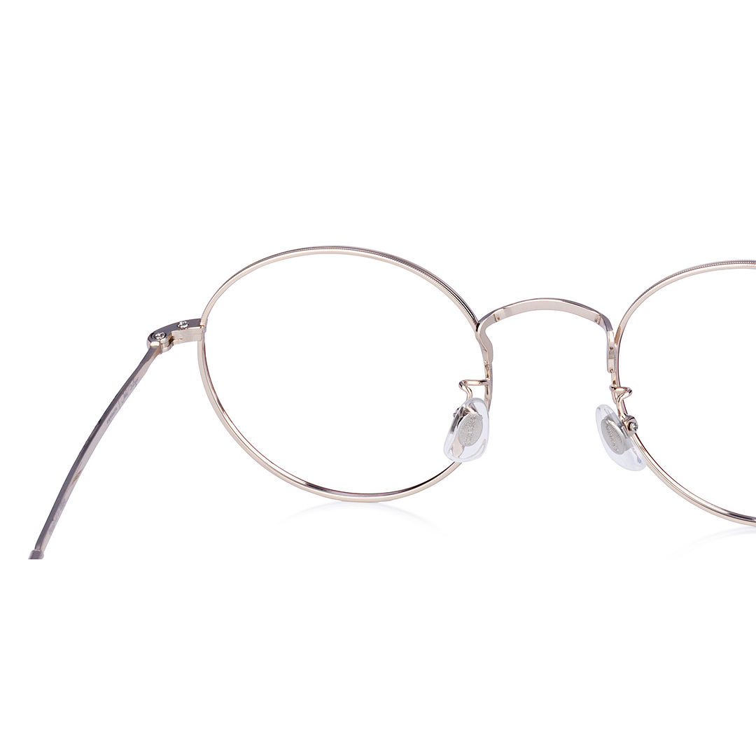 John Dillinger Brown Full Rim Round left side