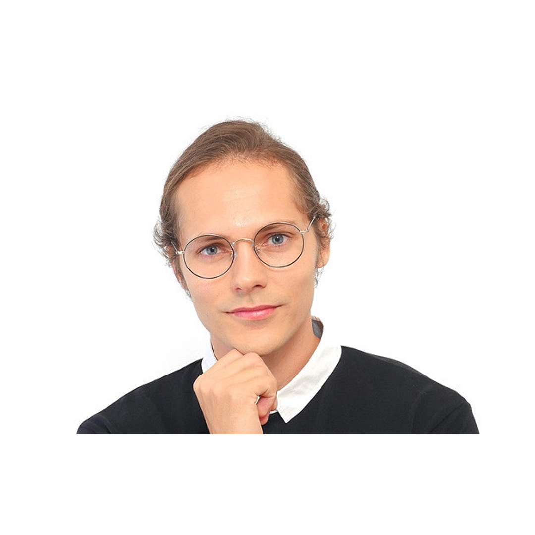 John Dillinger Light Brown Full Rim Round right side