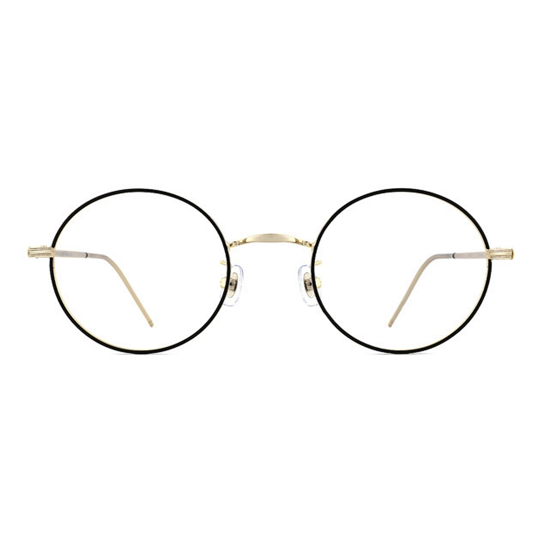 John Dillinger Black Full Rim Round right side