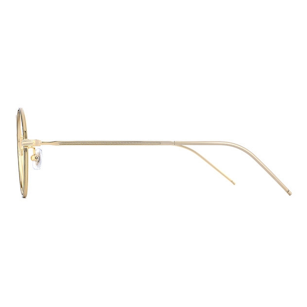 John Dillinger Black Full Rim Round left side