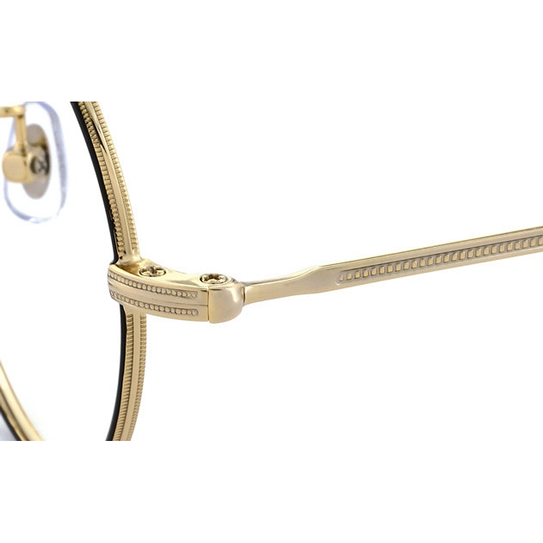 John Dillinger Black Full Rim Round left side