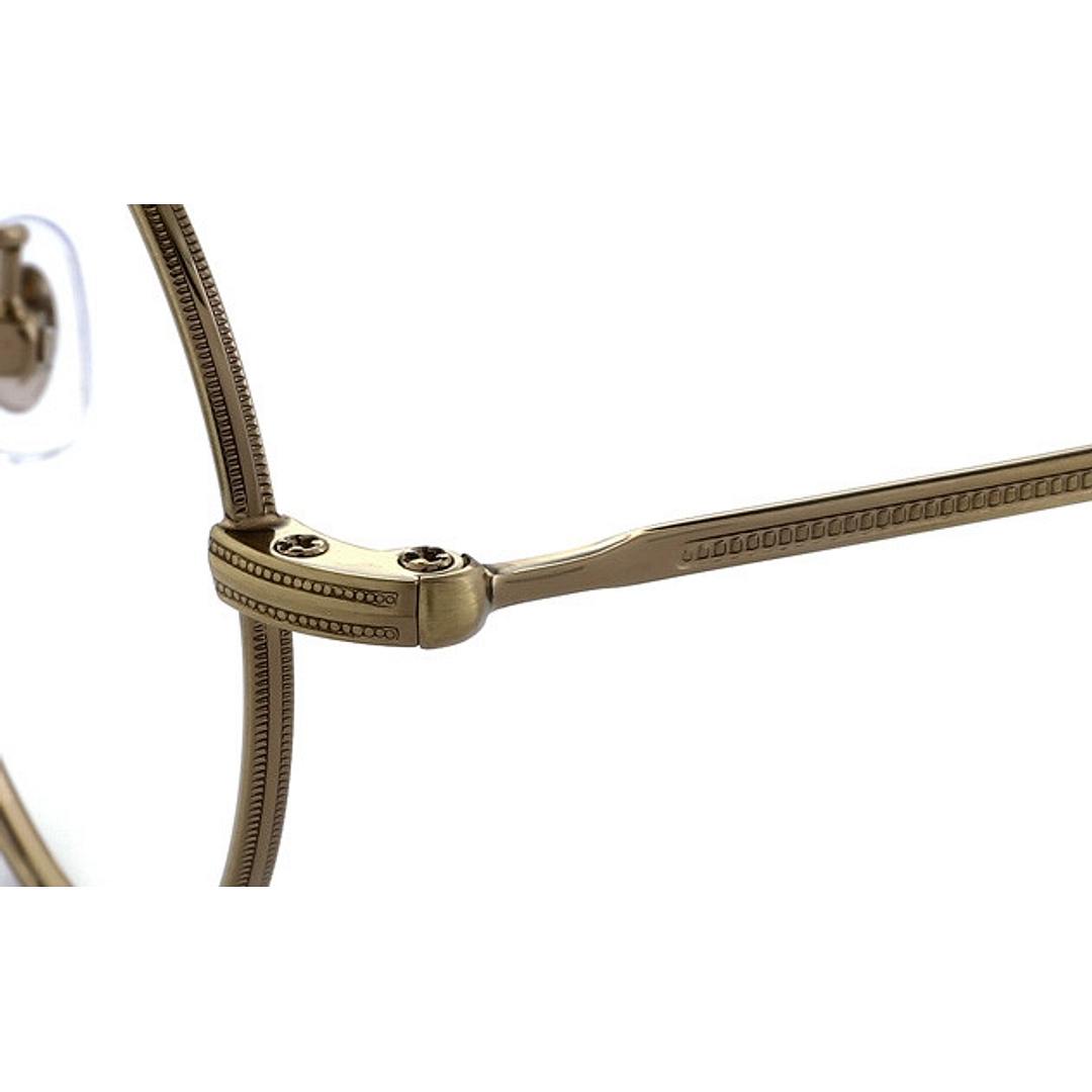 John Dillinger Gold Full Rim Round left side