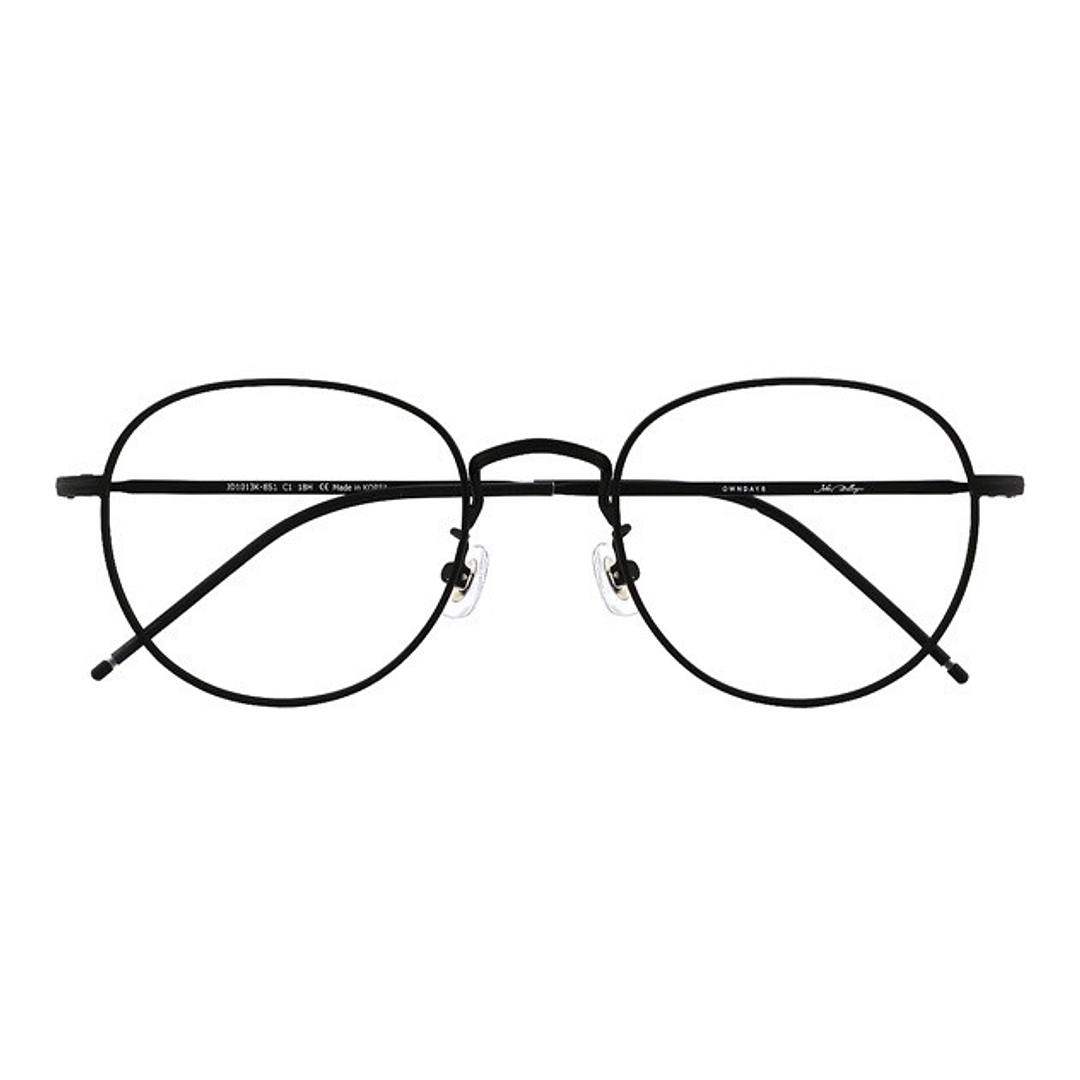 John Dillinger Black Full Rim Boston right side