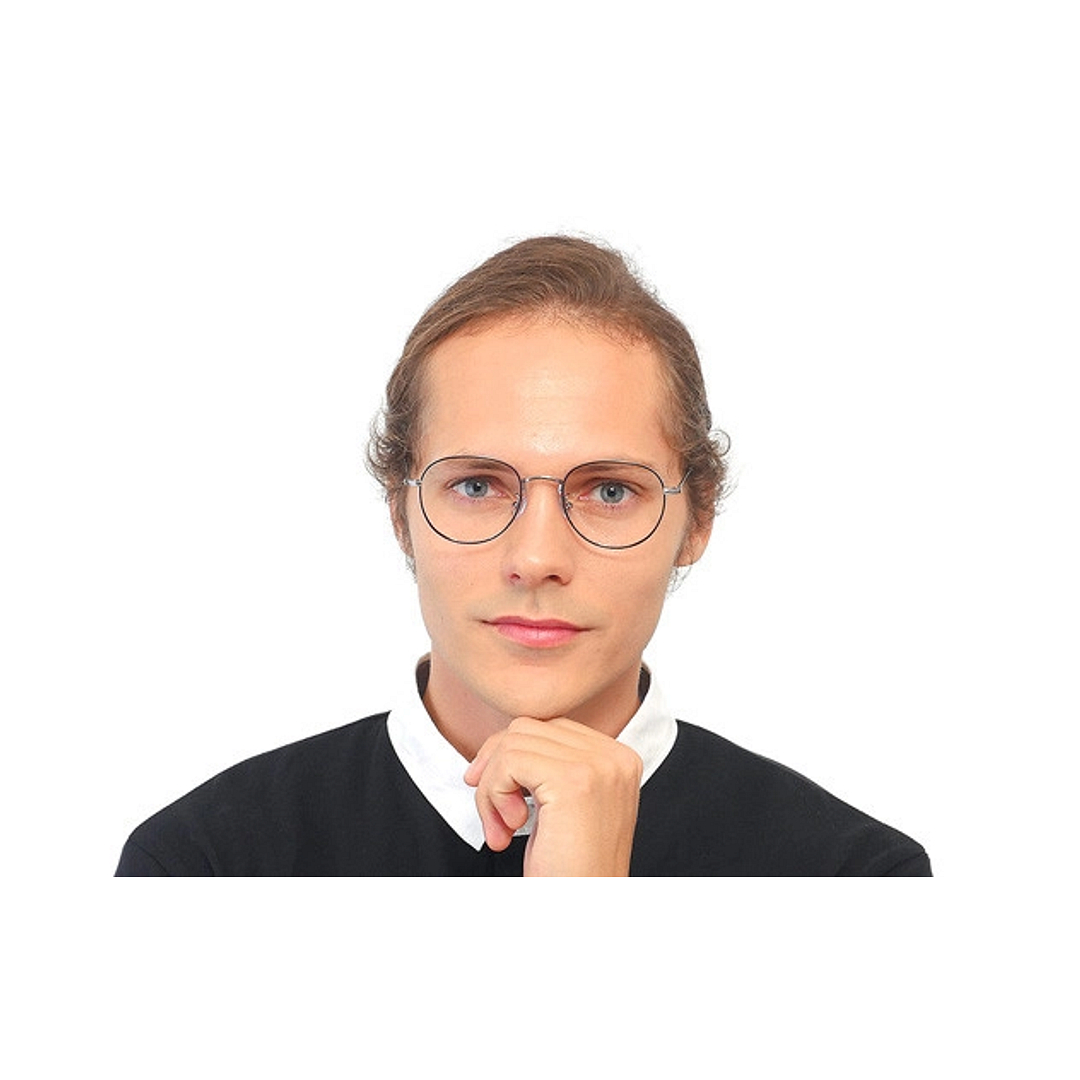 John Dillinger Black Full Rim Boston right side