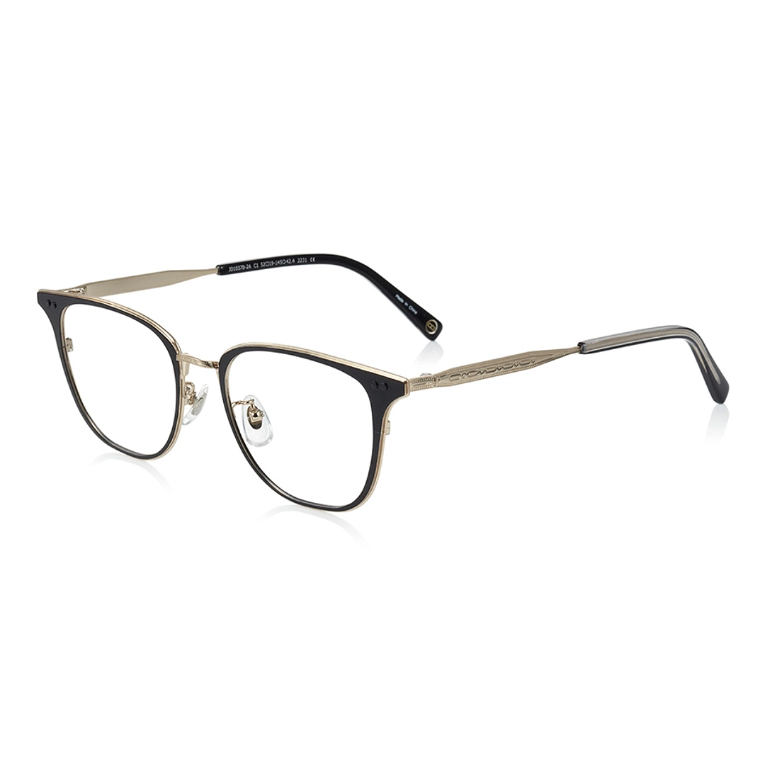 John Dillinger Black Full Rim Wellington left side