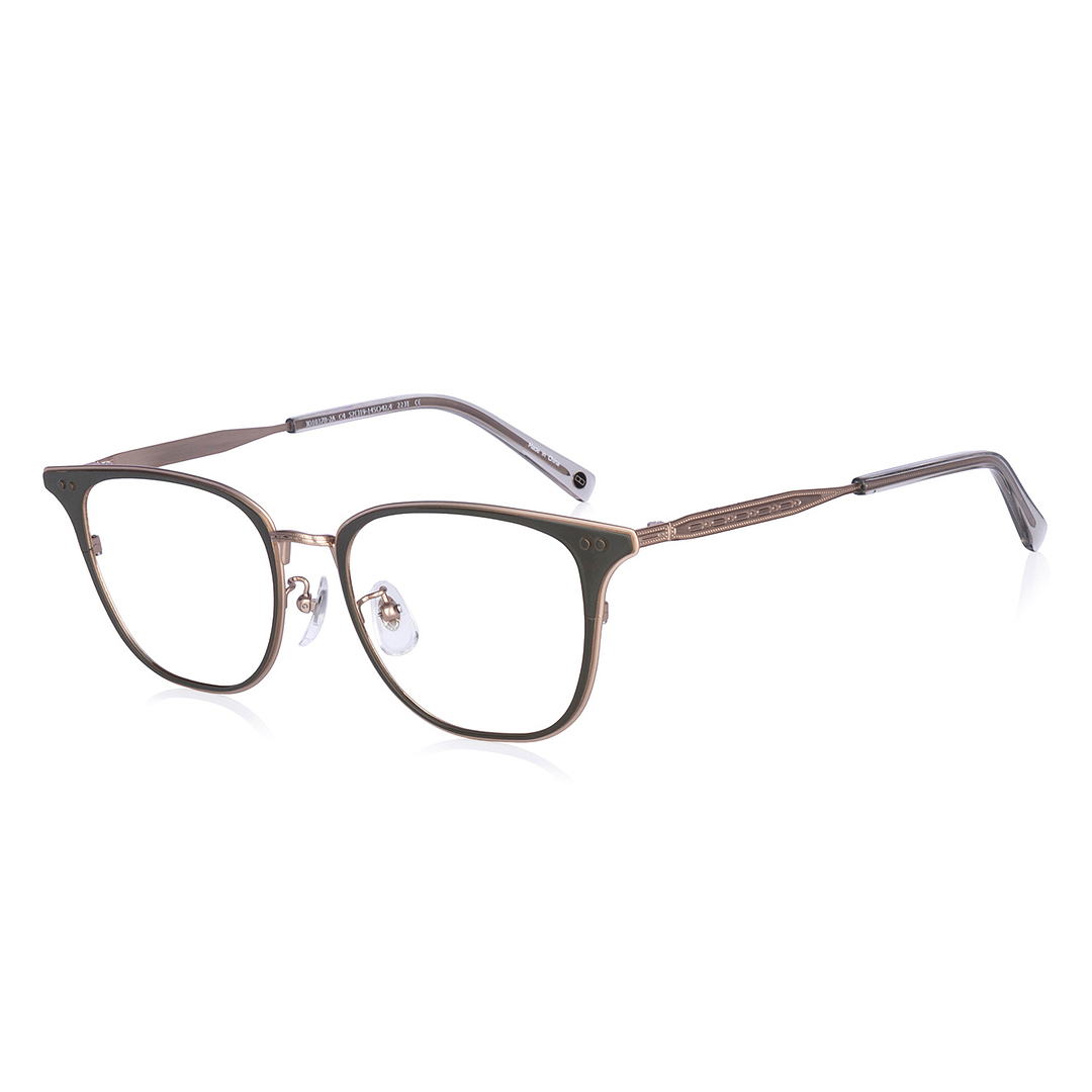 John Dillinger Tan Brown Full Rim Wellington left side
