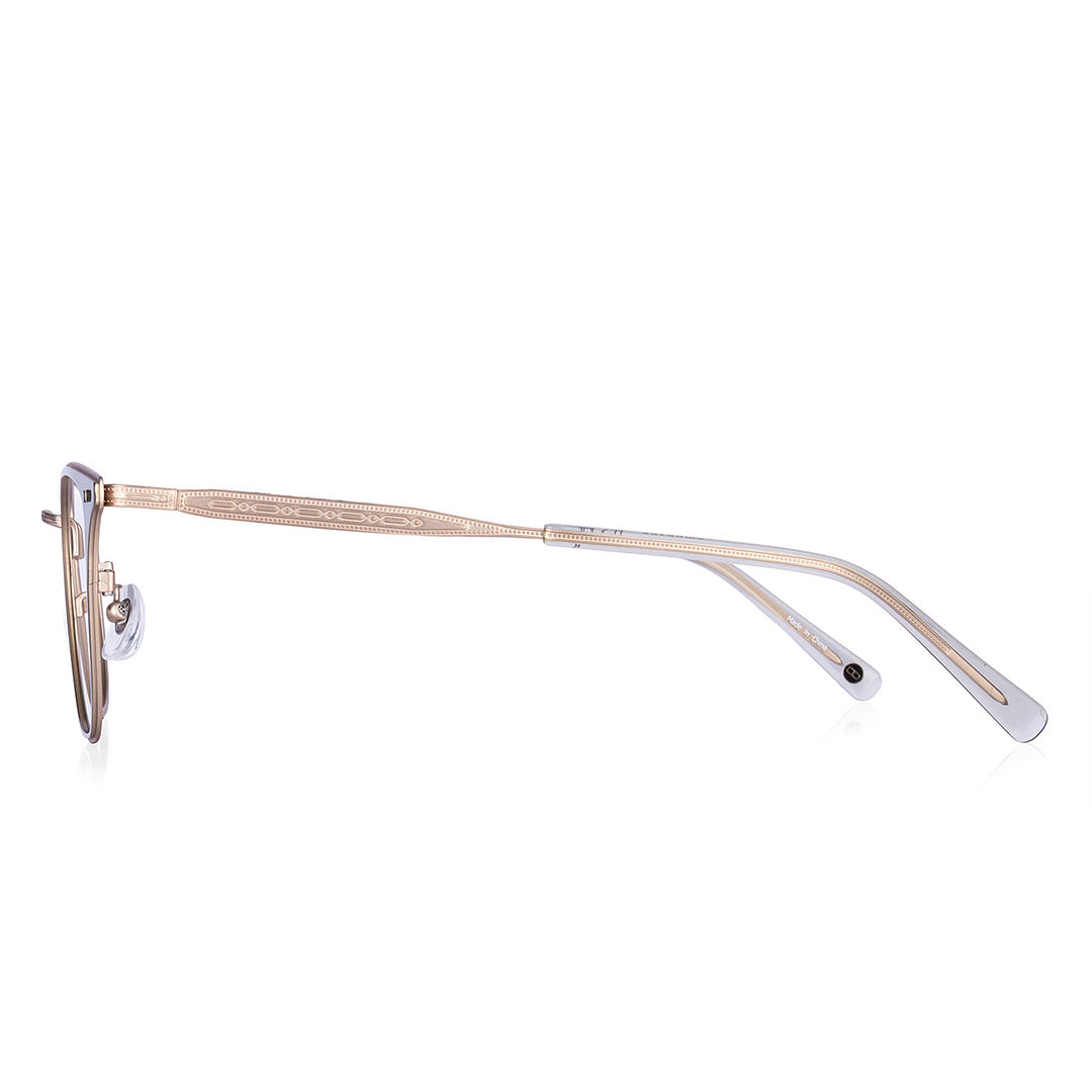 John Dillinger Tan Brown Full Rim Wellington right side